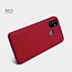 OnePlus Nord N100 Hoesje - Qin Leather Case - Flip Cover - Rood