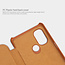 OnePlus Nord N100 Hoesje - Qin Leather Case - Flip Cover - Bruin