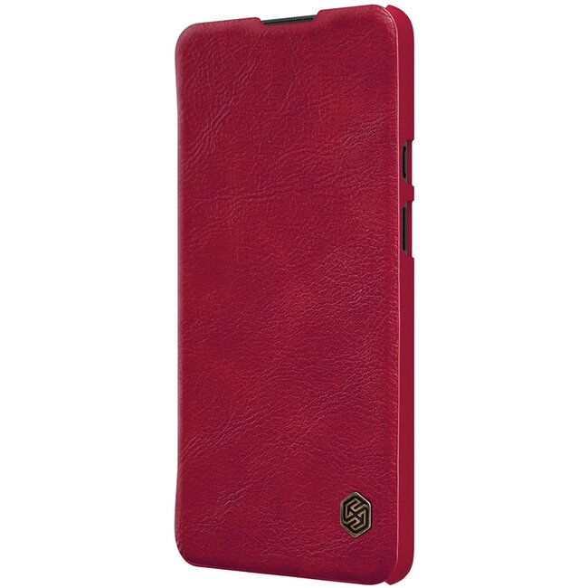OnePlus 9 Hoesje - Qin Leather Case - Flip Cover - Rood