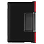 Case2go - Hoes voor de Lenovo Yoga Tab 13 (2021) - Tri-Fold Book Case - Rood