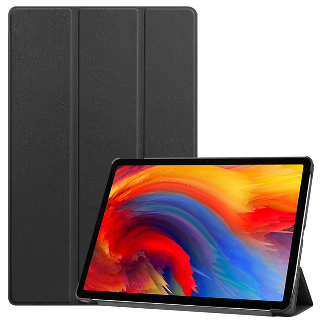 Case2go - Hoes voor de Lenovo Tab P11 Plus - Tri-Fold Book Case - Zwart