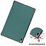 Case2go - Hoes voor de Lenovo Tab P11 Plus - Tri-Fold Book Case - Donker Groen