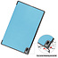 Case2go - Hoes voor de Lenovo Tab P11 Plus - Tri-Fold Book Case - Licht Blauw