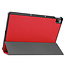 Case2go - Hoes voor de Lenovo Tab P11 Plus - Tri-Fold Book Case - Rood