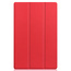 Case2go - Hoes voor de Lenovo Tab P11 Plus - Tri-Fold Book Case - Rood