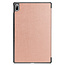 Case2go - Hoes voor de Lenovo Tab P11 Plus - Tri-Fold Book Case - Rosé-Goud