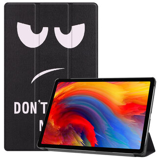 Case2go Lenovo Tab P11 Plus (11 inch) Hoes - Tri-Fold Book Case - Don't Touch Me