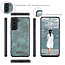 CaseMe - Samsung Galaxy S21 FE Hoesje - 2 in 1 Book Case en Back Cover - Blauw