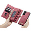 CaseMe - Samsung Galaxy S21 FE Hoesje - 2 in 1 Book Case en Back Cover - Rood