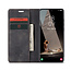 CaseMe - Samsung Galaxy S21 FE Hoesje - Wallet Book Case - Magneetsluiting - Zwart