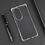 Huawei P50 Hoesje - Clear Soft Case - Siliconen Back Cover - Shock Proof TPU - Transparant