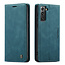 CaseMe CaseMe - Samsung Galaxy S21 FE Hoesje - Wallet Book Case - Magneetsluiting - Blauw