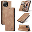 CaseMe - Xiaomi Mi 11 Lite Hoesje - Wallet Book Case - Magneetsluiting - Licht Bruin