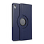 Case2go - Hoes voor de Lenovo Tab P11 Pro - 360 Graden Draaibare Book Case Cover - 11.5 Inch - Donker Blauw