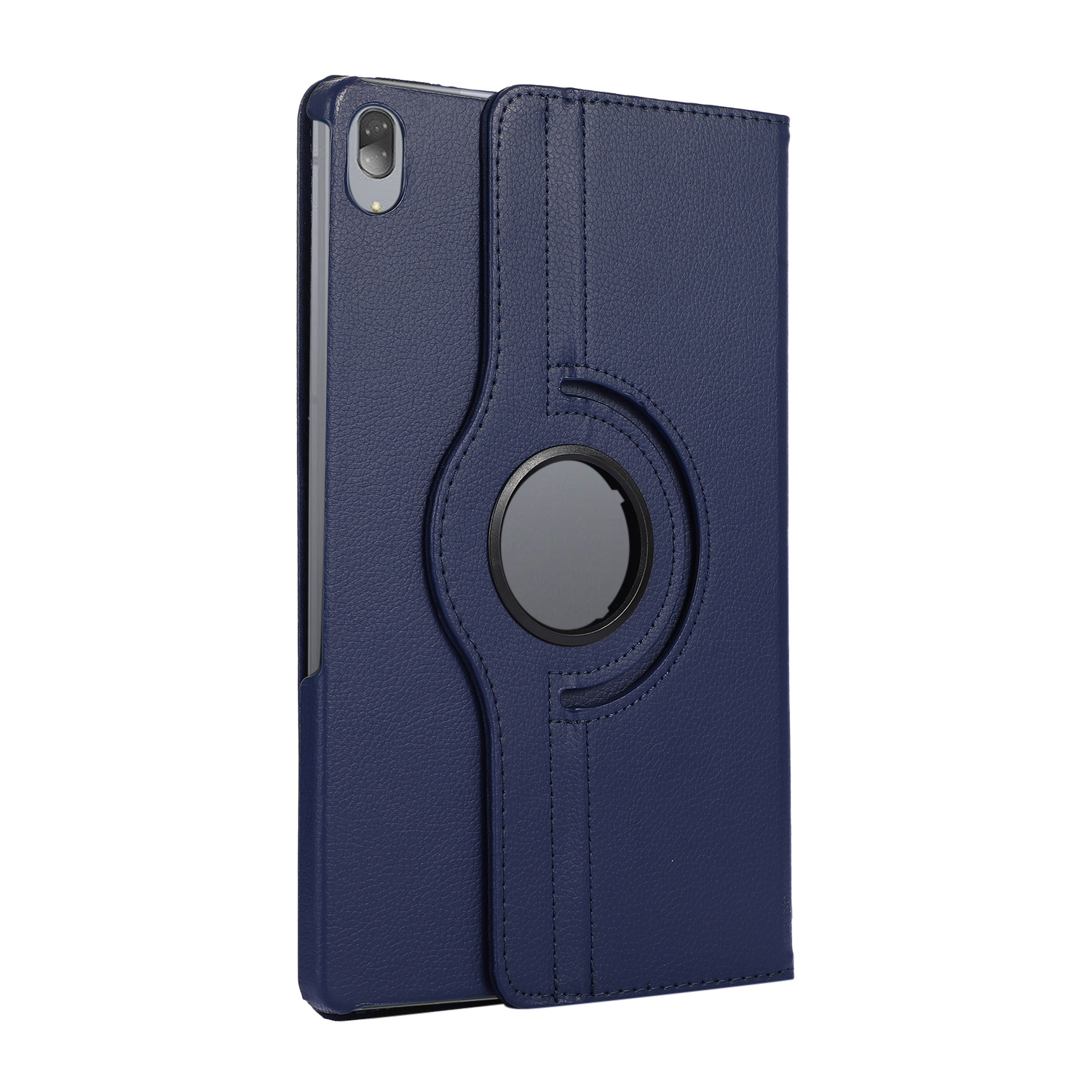 Lenovo Tab P11 Pro Hoes - Draaibare Book Case Cover - 11.5 Inch - Donker Blauw afbeelding