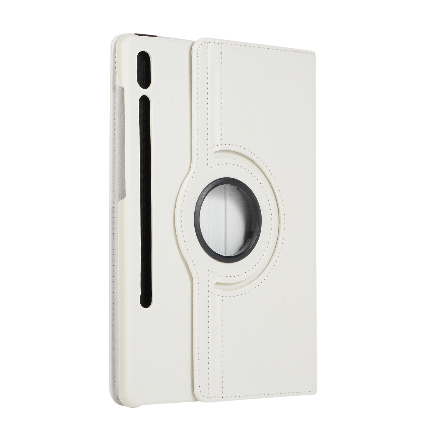 Samsung Galaxy Tab S7 Hoes (2020) - Draaibare Book Case Cover - 11 Inch - Wit afbeelding