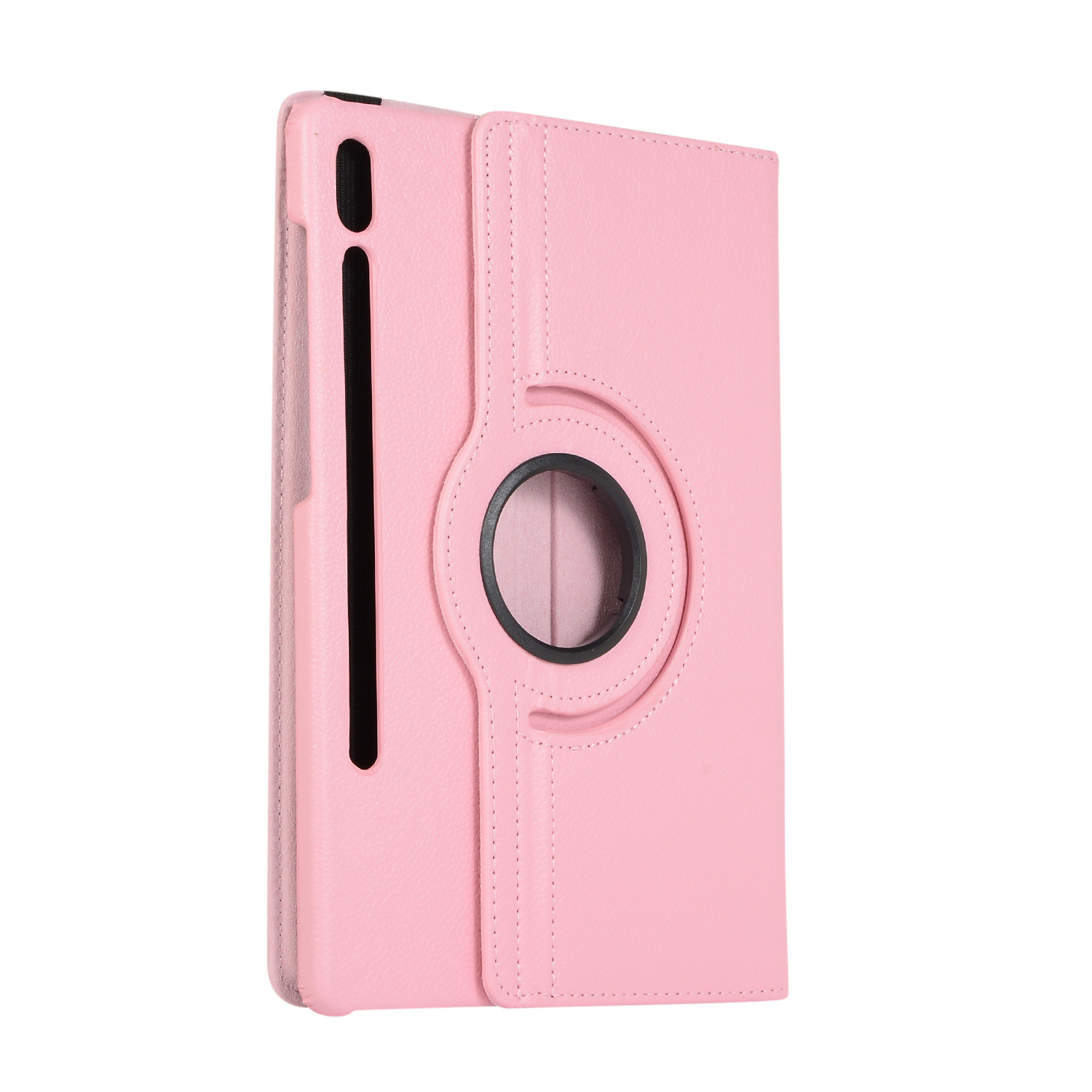 Samsung Galaxy Tab S7 Hoes (2020) - Draaibare Book Case Cover - 11 Inch - Roze afbeelding