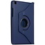 Case2go - Hoes voor de Samsung Galaxy Tab S6 Lite - 360 Graden Draaibare Book Case Cover - 10.4 Inch - Donker Blauw