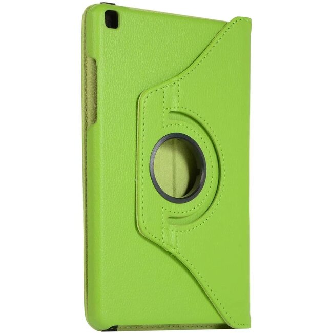 Case2go - Hoes voor de Samsung Galaxy Tab S6 Lite - 360 Graden Draaibare Book Case Cover - 10.4 Inch - Groen