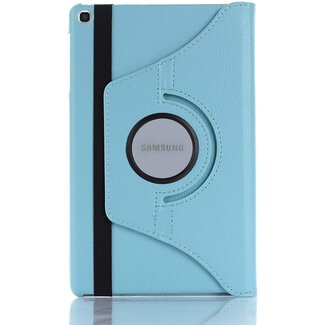 Case2go Samsung Galaxy Tab S6 Lite Hoes - Draaibare Book Case Cover - 10.4 Inch - Licht Blauw