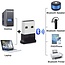 Bluetooth Adapter - USB Dongle - Bluetooth 5.0 - USB Stick - Plug and Play - Zwart