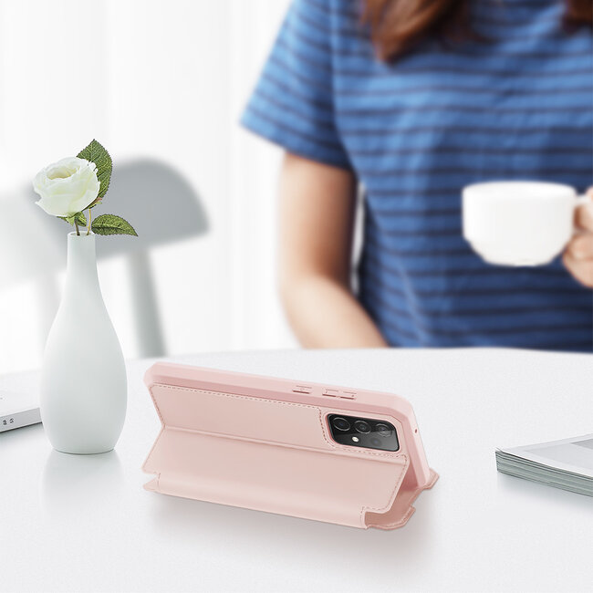 Samsung Galaxy A72 5G Hoesje - Dux Ducis Skin X Case - Roze
