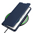 Samsung Galaxy S21 FE Hoesje - Dux Ducis Skin Pro Book Case - Donker Blauw