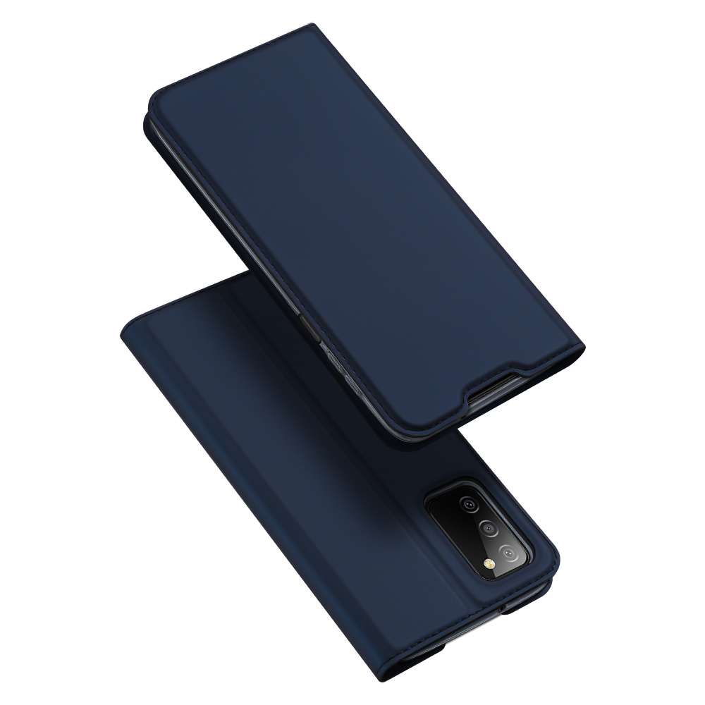 Samsung Galaxy A03s Hoesje - Dux Ducis Skin Pro Book Case - Donker Blauw afbeelding