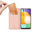 Samsung Galaxy A03s Hoesje - Dux Ducis Skin Pro Book Case - Rosé-Goud