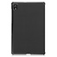 Case2go - Hoes voor de Lenovo Tab K10 10.3 Inch (2021) - Tri-Fold Book Case - Zwart