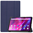 Case2go - Hoes voor de Lenovo Tab K10 10.3 Inch (2021) - Tri-Fold Book Case - Donker Blauw