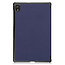 Case2go - Hoes voor de Lenovo Tab K10 10.3 Inch (2021) - Tri-Fold Book Case - Donker Blauw