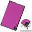 Case2go - Hoes voor de Lenovo Tab K10 10.3 Inch (2021) - Tri-Fold Book Case - Paars