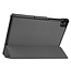 Case2go - Hoes voor de Lenovo Tab K10 10.3 Inch (2021) - Tri-Fold Book Case - Grijs