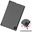 Case2go - Hoes voor de Lenovo Tab K10 10.3 Inch (2021) - Tri-Fold Book Case - Grijs