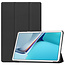 Case2go - Hoes voor de Huawei MatePad 11 Inch (2021) - Tri-Fold Book Case - Zwart