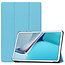 Case2go - Hoes voor de Huawei MatePad 11 Inch (2021) - Tri-Fold Book Case - Licht Blauw