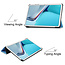 Case2go - Hoes voor de Huawei MatePad 11 Inch (2021) - Tri-Fold Book Case - Licht Blauw