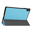 Case2go - Hoes voor de Huawei MatePad 11 Inch (2021) - Tri-Fold Book Case - Licht Blauw