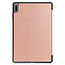 Case2go - Hoes voor de Huawei MatePad 11 Inch (2021) - Tri-Fold Book Case - Rosé-Goud