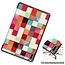 Case2go - Hoes voor de Huawei MatePad 11 Inch (2021) - Tri-Fold Book Case - Blocks
