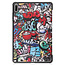 Case2go - Hoes voor de Huawei MatePad 11 Inch (2021) - Tri-Fold Book Case - Graffiti