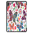 Case2go - Hoes voor de Huawei MatePad 11 Inch (2021) - Tri-Fold Book Case - Vlinders