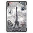 Case2go - Hoes voor de Huawei MatePad 11 Inch (2021) - Tri-Fold Book Case - Eiffeltoren