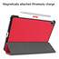 Case2go - Hoes voor de Huawei MatePad Pro 10.8 (2021) - Tri-Fold Book Case - Rood