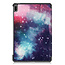 Case2go - Hoes voor de Huawei MatePad Pro 10.8 (2021) - Tri-Fold Book Case - Galaxy