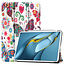 Case2go Huawei MatePad Pro 10.8 (2021) Hoes - Tri-Fold Book Case - Vlinders