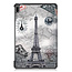 Case2go - Hoes voor de Huawei MatePad Pro 10.8 (2021) - Tri-Fold Book Case - Eiffeltoren