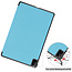 Case2go - Hoes voor de Huawei MatePad Pro 12.6 (2021) - Tri-Fold Book Case - Licht Blauw