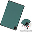 Case2go - Hoes voor de Huawei MatePad Pro 12.6 (2021) - Tri-Fold Book Case - Donker Groen